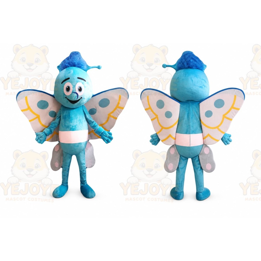 Butterfly Mascot Costume for Adults Custom Logo Party Character Suit