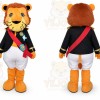 Lion Mascot Costume for Adults Custom Logo Party Character Suit