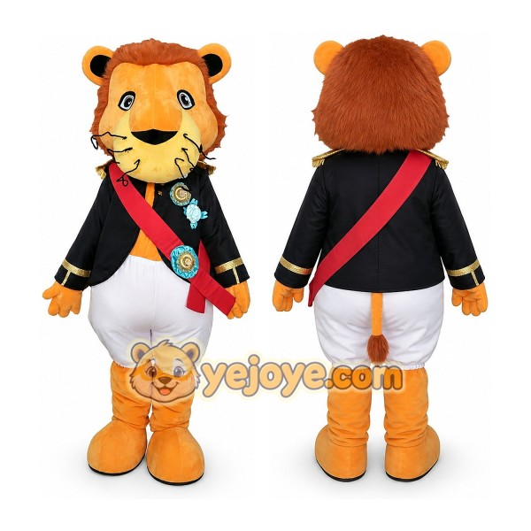Lion Mascot Costume for Adults Custom Logo Party Character Suit