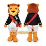 Lion Mascot Costume for Adults Custom Logo Party Character Suit