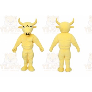 Bull Mascot Costume for Adults Custom Logo Party Character Suit