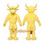 Bull Mascot Costume for Adults Custom Logo Party Character Suit