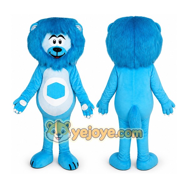 Lion Mascot Costume for Adults Custom Logo Party Character Suit