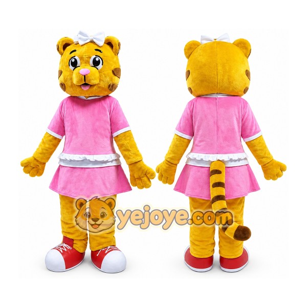 Tiger Mascot Costume for Adults Custom Logo Party Character Suit