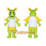 Dragon Mascot Costume for Adults Custom Logo Party Character Suit