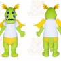 Dragon Mascot Costume for Adults Custom Logo Party Character Suit
