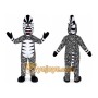 Zebra Mascot Costume for Adults Custom Logo Party Character Suit