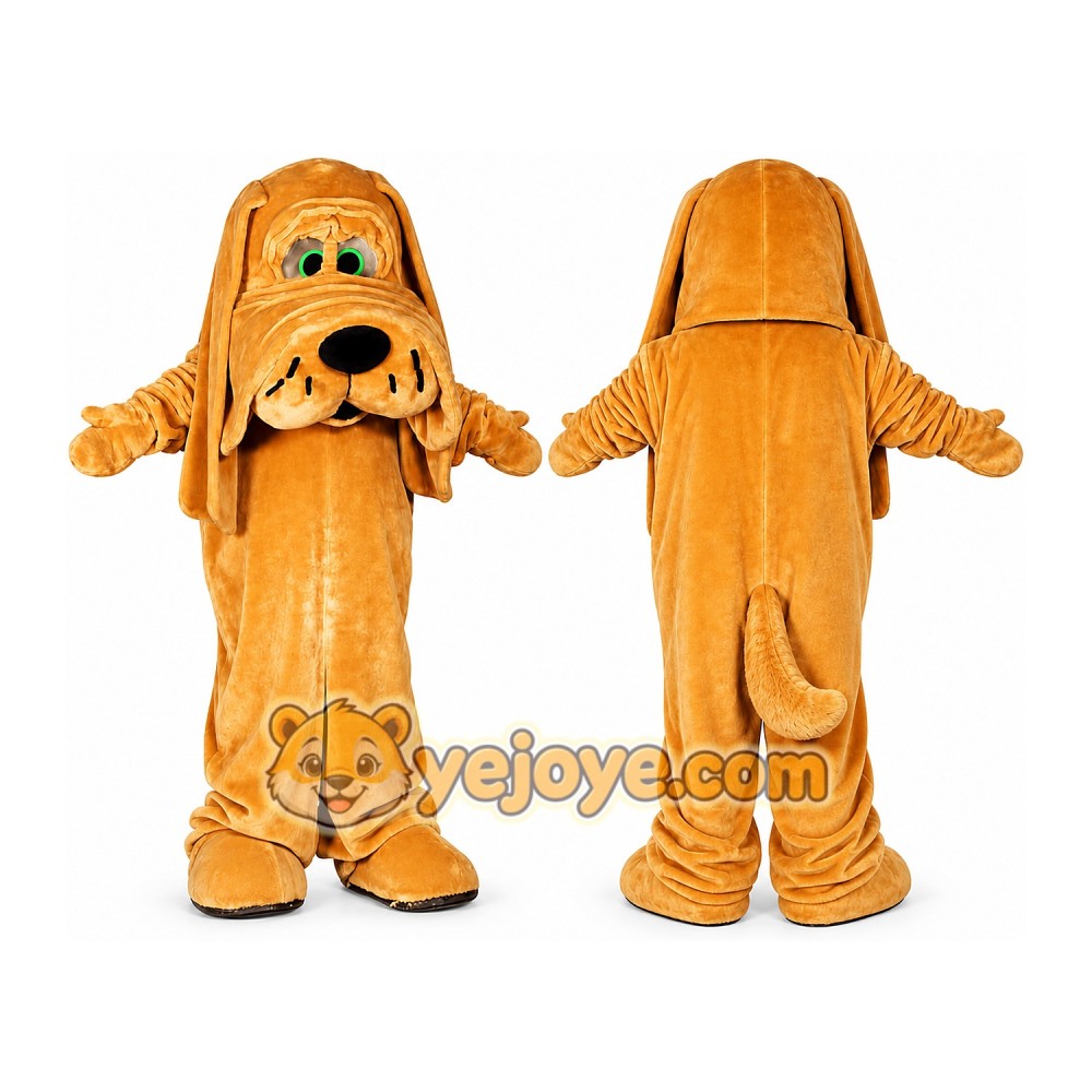 Dog Mascot Costume for Adults Custom Logo Party Character Suit