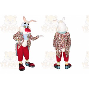 Rabbit Mascot Costume for Adults Custom Logo Party Character Suit