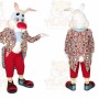 Rabbit Mascot Costume for Adults Custom Logo Party Character Suit