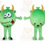 Monster Mascot Costume for Adults Custom Logo Party Character Suit