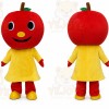 Apple Mascot Costume for Adults Custom Logo Party Character Suit
