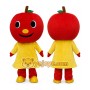 Apple Mascot Costume for Adults Custom Logo Party Character Suit