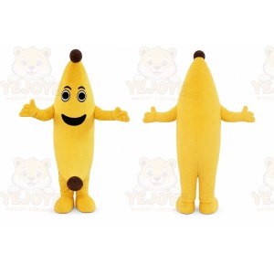 Banana Mascot Costume for Adults Custom Logo Party Character Suit