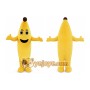 Banana Mascot Costume for Adults Custom Logo Party Character Suit
