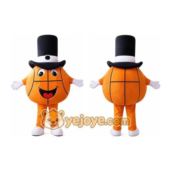 Basketball Mascot Costume for Adults Custom Logo Party Character Suit