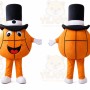 Basketball Mascot Costume for Adults Custom Logo Party Character Suit