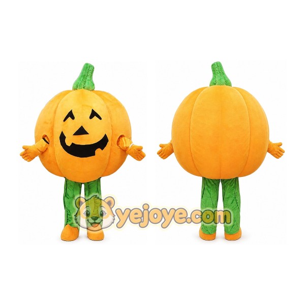 Pumpkin Mascot Costume for Adults Custom Logo Party Character Suit