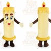 Candle Mascot Costume for Adults Custom Logo Party Character Suit