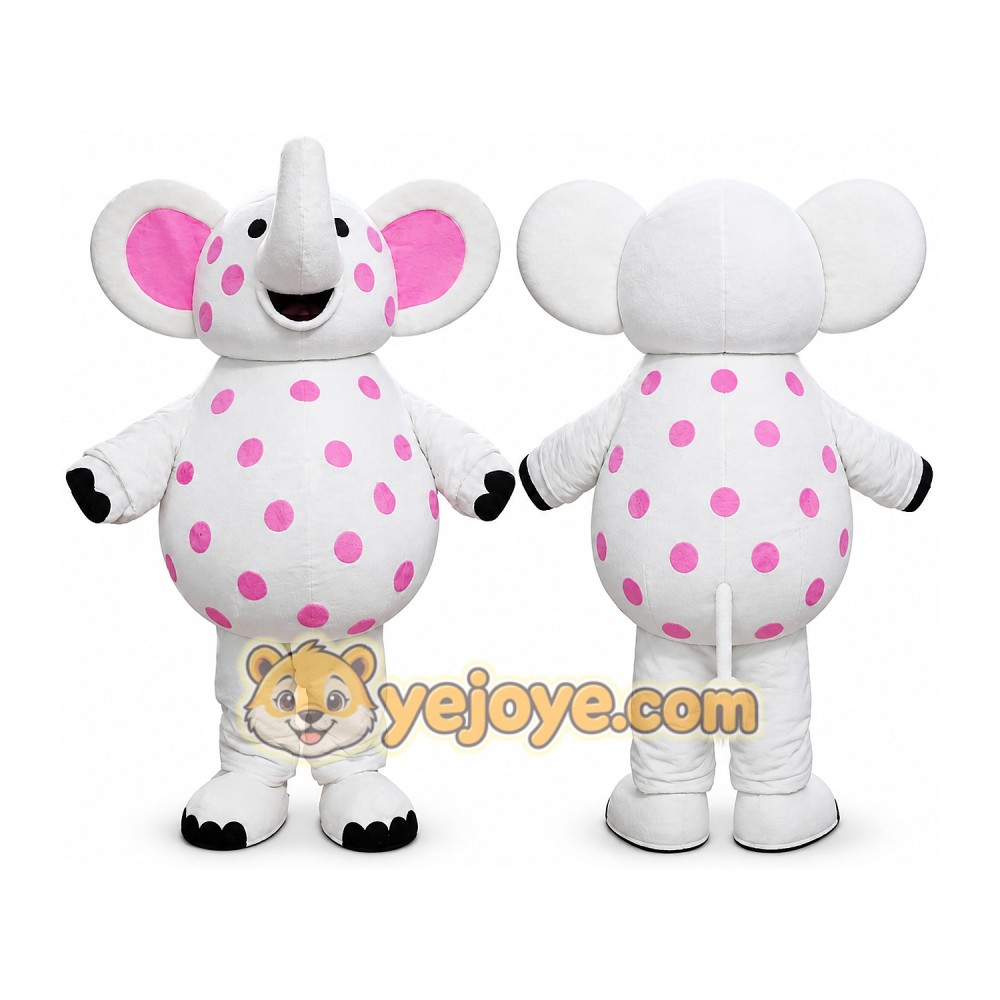 Elephant Mascot Costume for Adults Custom Logo Party Character Suit Elephant Mascot Costume for Adults Custom Logo Party Character Suit