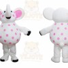 Elephant Mascot Costume for Adults Custom Logo Party Character Suit