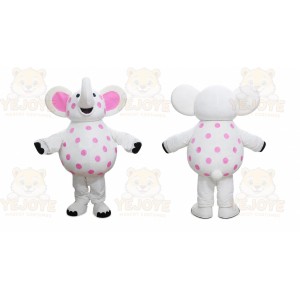 Elephant Mascot Costume for Adults Custom Logo Party Character Suit