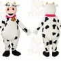 Cow Mascot Costume for Adults Custom Logo Party Character Suit