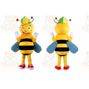 Bee Mascot Costume for Adults Custom Logo Party Character Suit