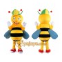Bee Mascot Costume for Adults Custom Logo Party Character Suit