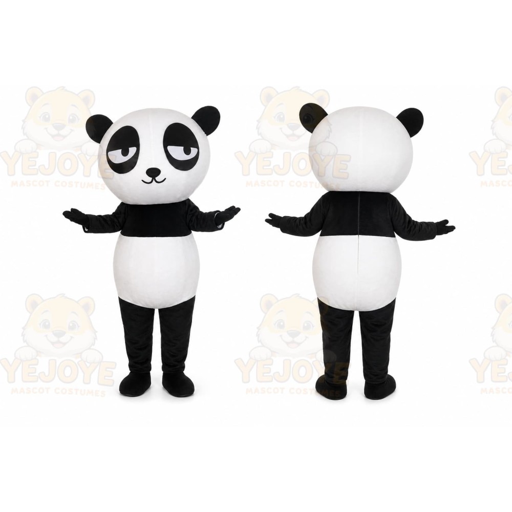 Panda Mascot Costume for Adults Custom Logo Party Character Suit