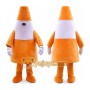 Cone Mascot Costume for Adults Custom Logo Party Character Suit