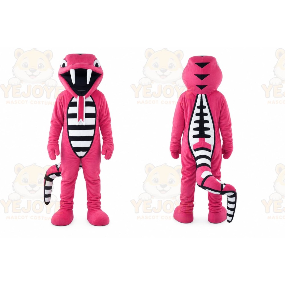 Snake Mascot Costume for Adults Custom Logo Party Character Suit