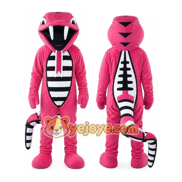 Snake Mascot Costume for Adults Custom Logo Party Character Suit