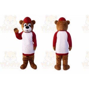 Bear Mascot Costume for Adults Custom Logo Party Character Suit