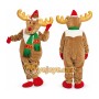 Reindeer Mascot Costume for Adults Custom Logo Party Character Suit