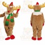 Reindeer Mascot Costume for Adults Custom Logo Party Character Suit