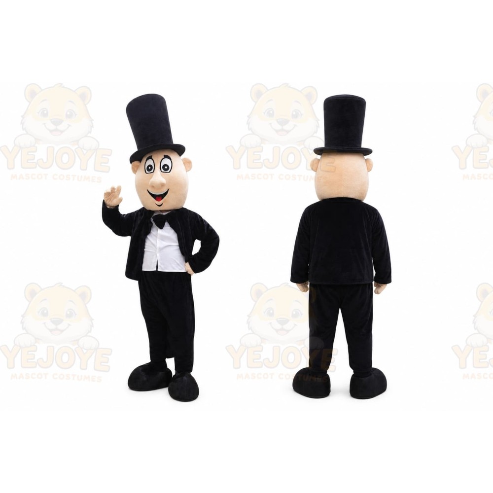 Magician Mascot Costume for Adults Custom Logo Party Character Suit