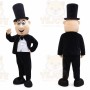 Magician Mascot Costume for Adults Custom Logo Party Character Suit