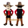 Cowboy Mascot Costume for Adults Custom Logo Party Character Suit