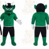 green devil Mascot Costume for Adults Custom Logo Party Character Suit