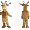 Reindeer Mascot Costume for Adults Custom Logo Party Character Suit