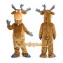Reindeer Mascot Costume for Adults Custom Logo Party Character Suit