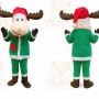 Moose Mascot Costume for Adults Custom Logo Party Character Suit