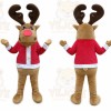 Reindeer Mascot Costume for Adults Custom Logo Party Character Suit