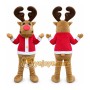 Reindeer Mascot Costume for Adults Custom Logo Party Character Suit