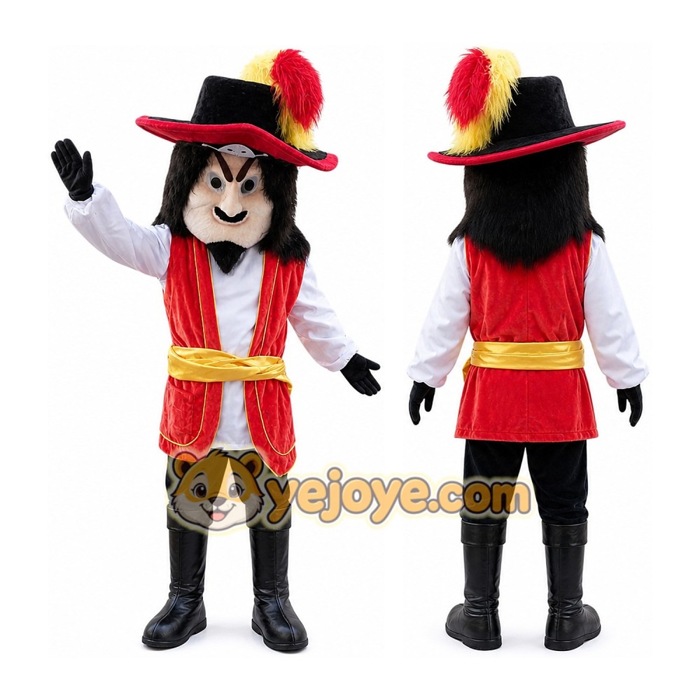 Pirate Mascot Costume for Adults Custom Logo Party Character Suit Pirate Mascot Costume for Adults Custom Logo Party Character Suit