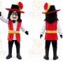 Pirate Mascot Costume for Adults Custom Logo Party Character Suit