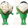 Vegetable Mascot Costume for Adults Custom Logo Party Character Suit