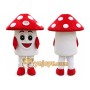 Mushroom Mascot Costume for Adults Custom Logo Party Character Suit