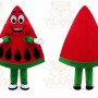 Watermelon Mascot Costume for Adults Custom Logo Party Character Suit